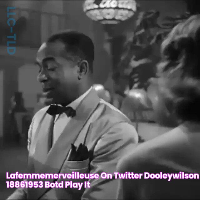 lafemmemerveilleuse on Twitter "DooleyWilson 18861953 BOTD Play it