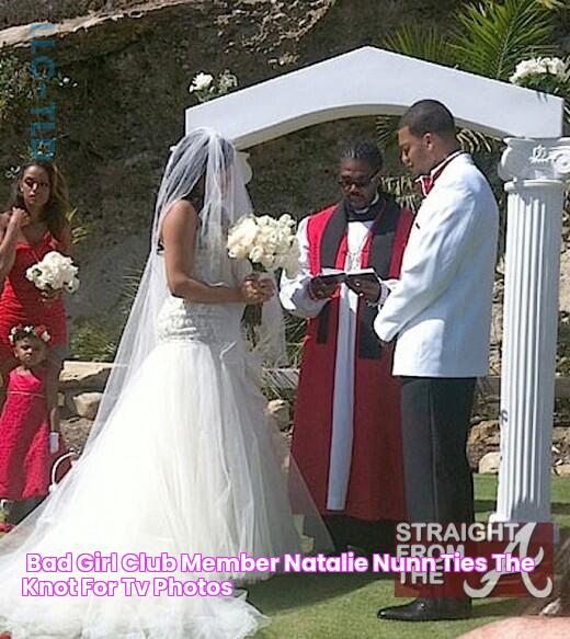 “Bad Girl Club” Member Natalie Nunn Ties The Knot For TV… [PHOTOS