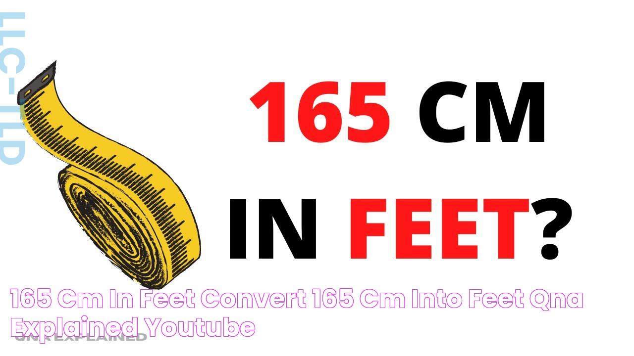 165 cm in feet? Convert 165 cm into feet? QnA Explained YouTube