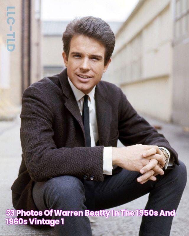 33 Photos of Warren Beatty in the 1950s and 1960s Vintage