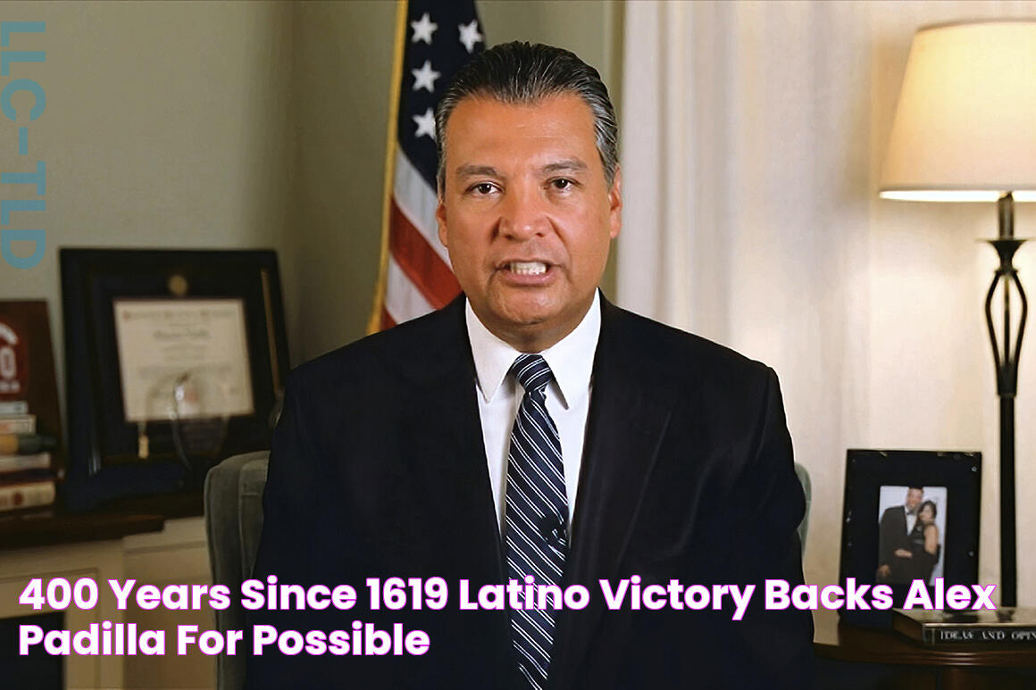 400 Years Since 1619 Latino Victory backs Alex Padilla for possible