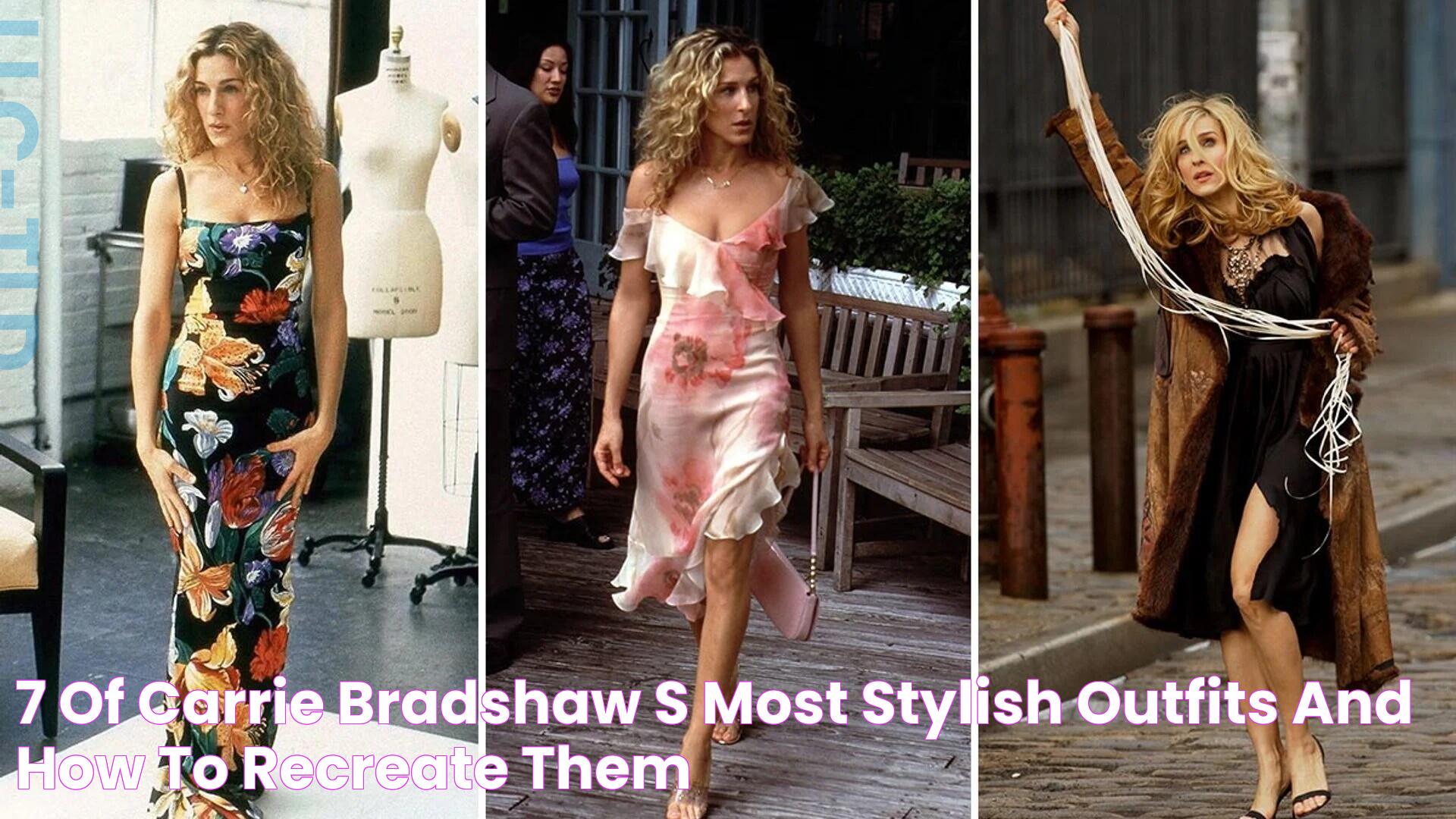 7 of Carrie Bradshaw's most stylish outfits and how to recreate them