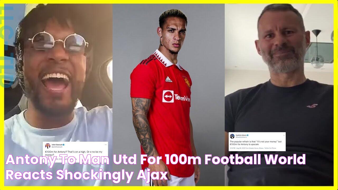 ANTONY to MAN UTD for €100M FOOTBALL WORLD REACTS SHOCKINGLY! AJAX