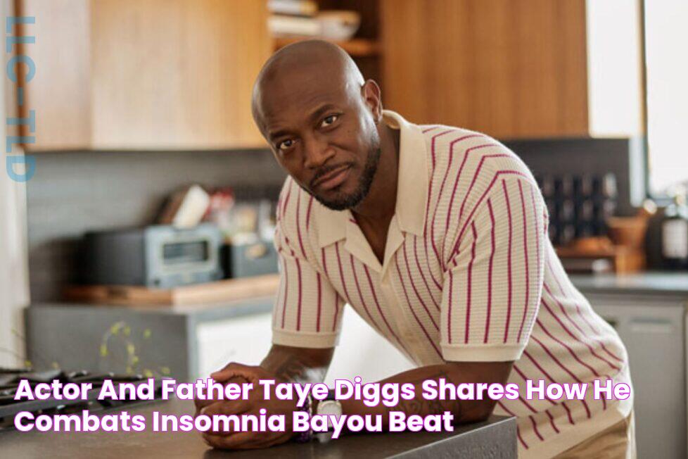 Actor and father Taye Diggs shares how he combats insomnia Bayou Beat