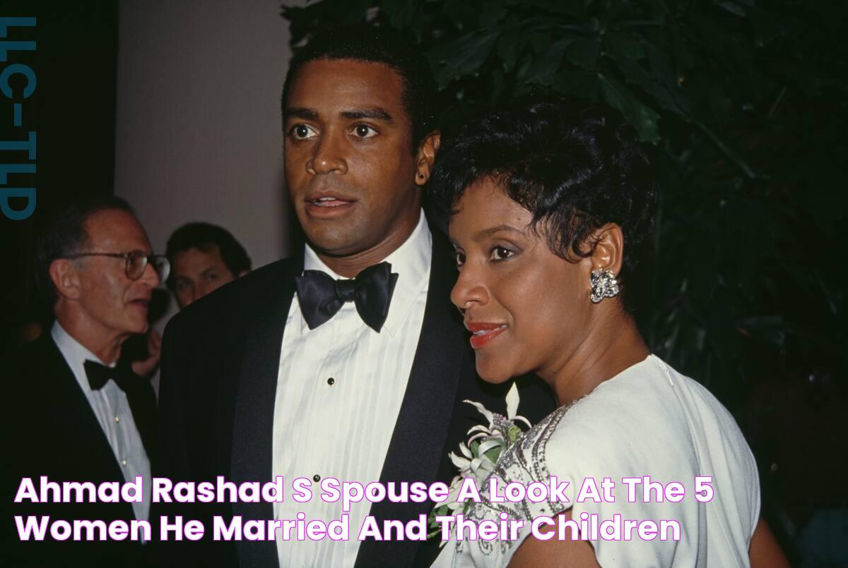 Ahmad Rashad's Spouse A Look at The 5 Women He Married and Their Children