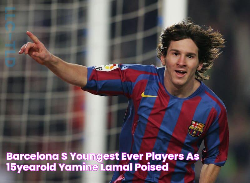 Barcelona's youngest ever players as 15yearold Yamine Lamal poised