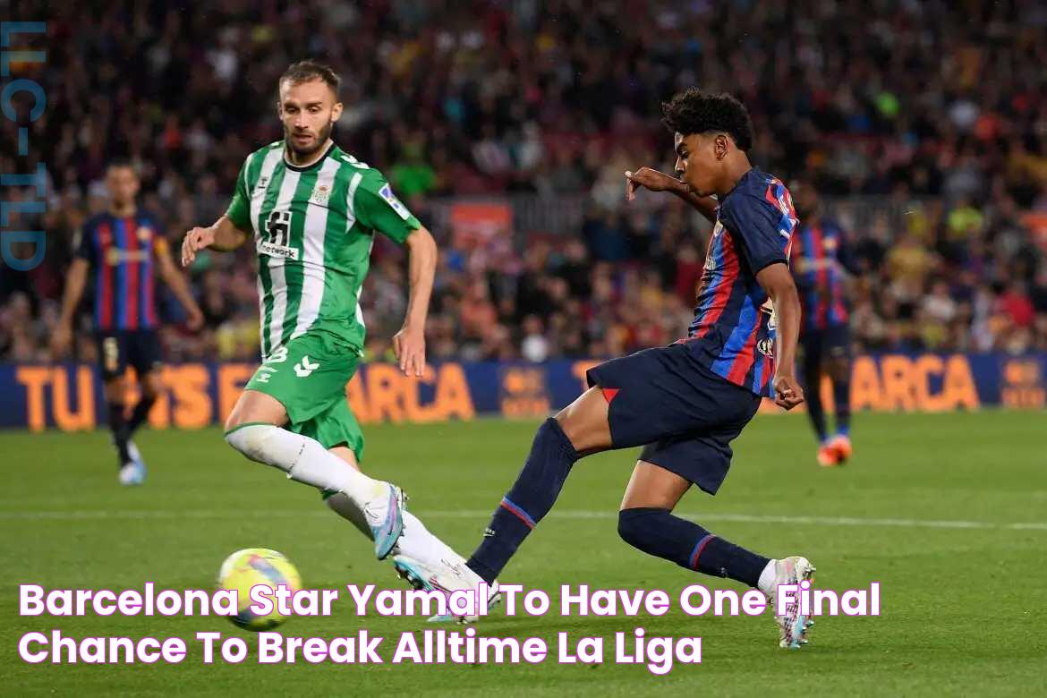 Barcelona star Yamal to have one final chance to break alltime La Liga