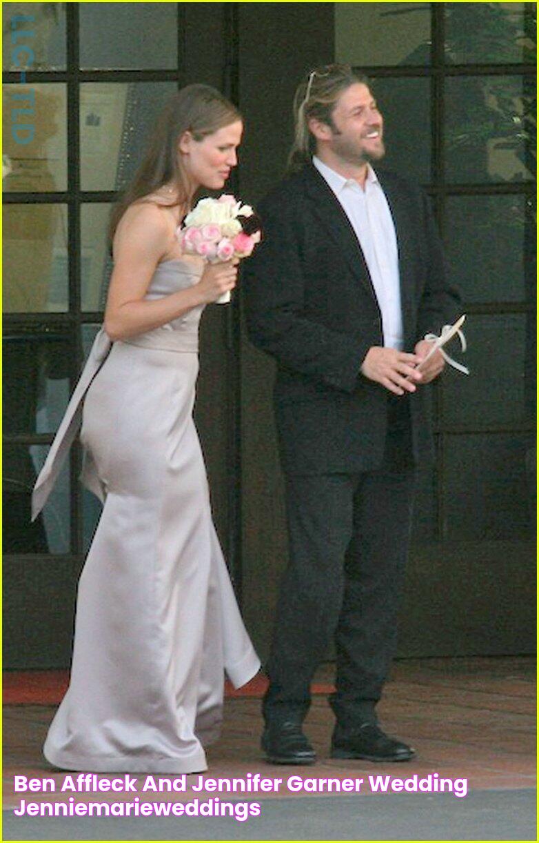 Ben Affleck And Jennifer Garner Wedding jenniemarieweddings