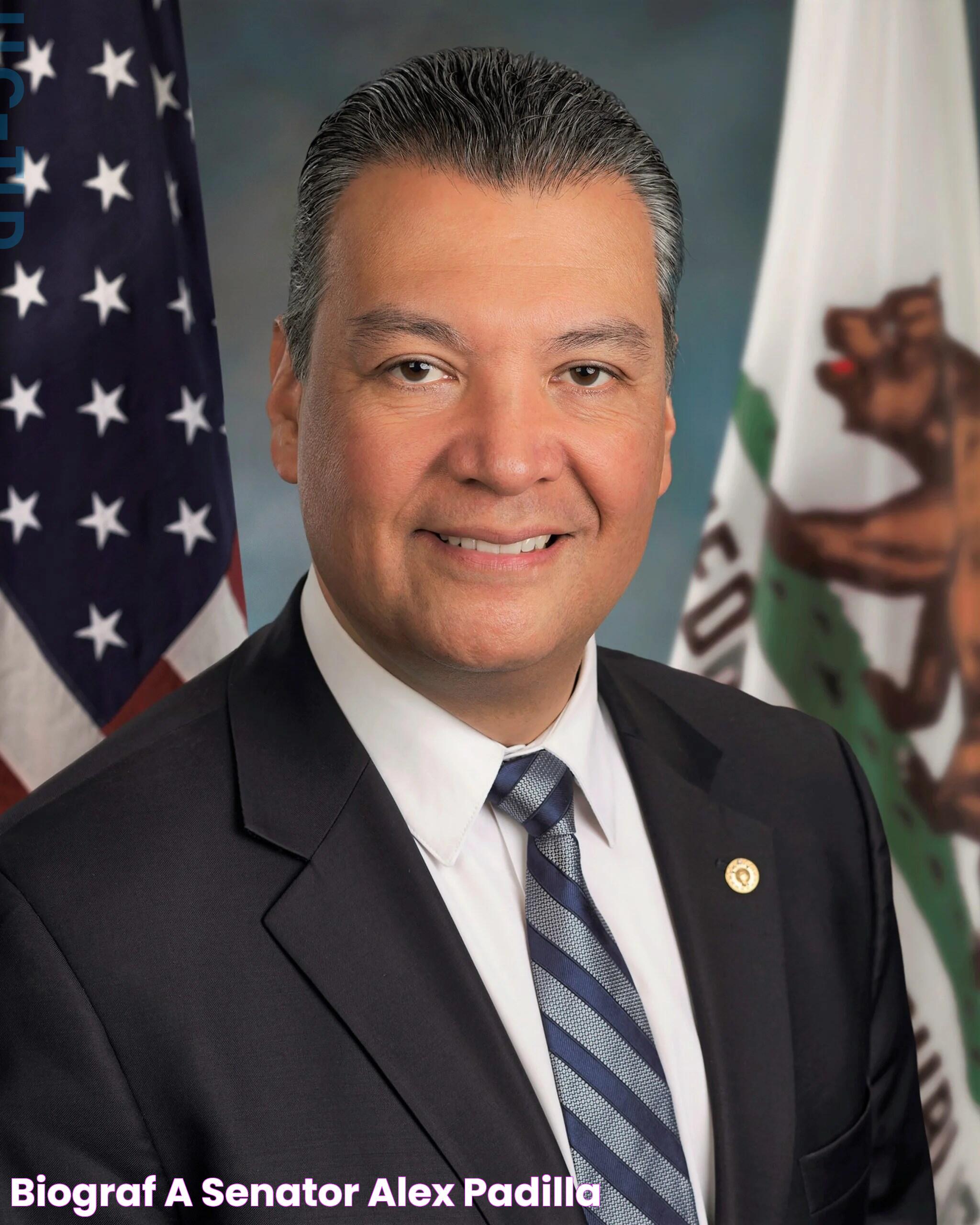 Biografía Senator Alex Padilla