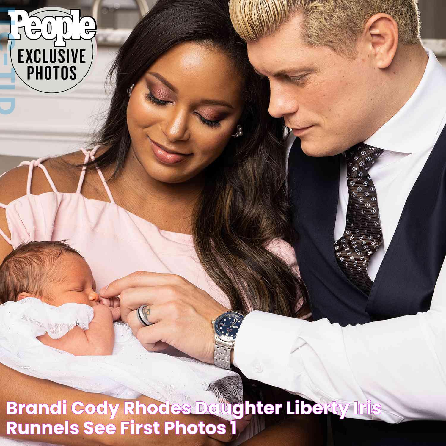 Brandi & Cody Rhodes Daughter Liberty Iris Runnels See First Photos