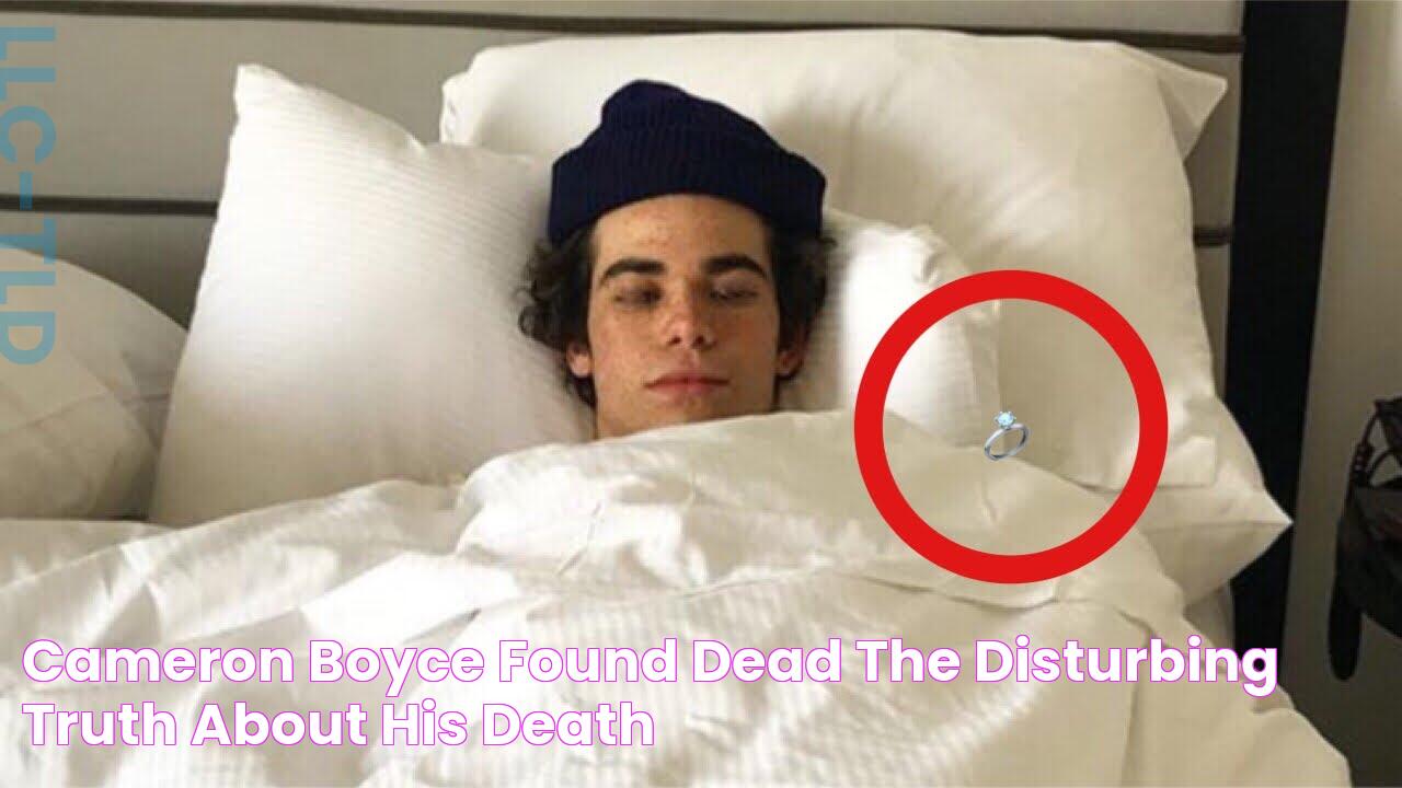 Cameron Boyce Found Dead The Disturbing Truth About His Death ⚠️