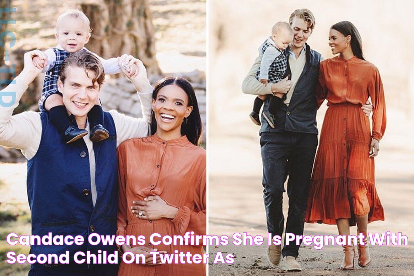 Candace Owens confirms she is pregnant with second child on Twitter as