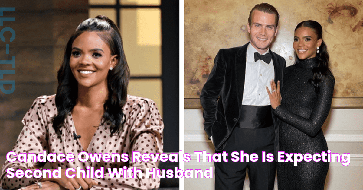 Candace Owens reveals that she is EXPECTING second child with husband