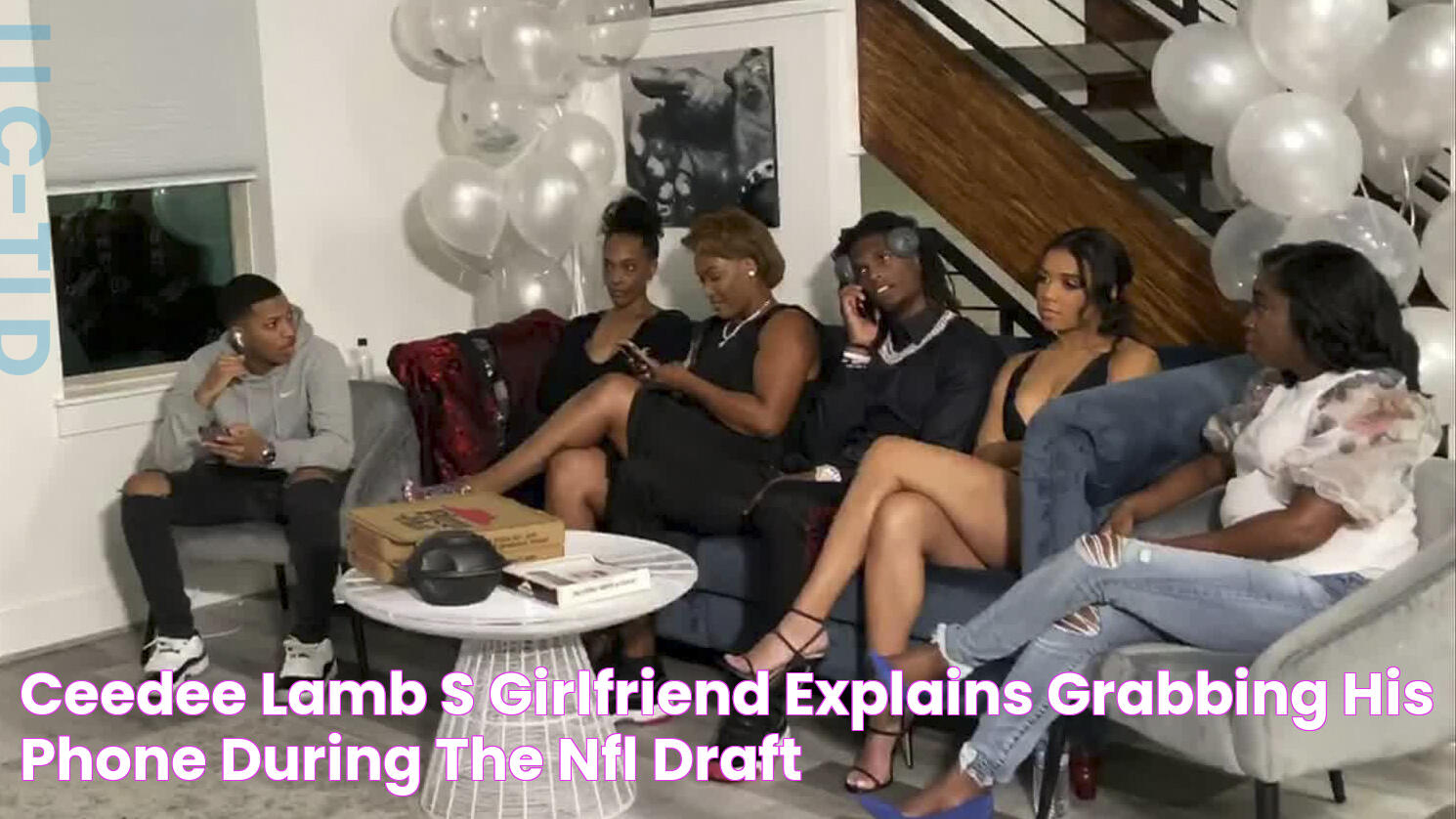 CeeDee Lamb's girlfriend explains grabbing his phone during the NFL Draft