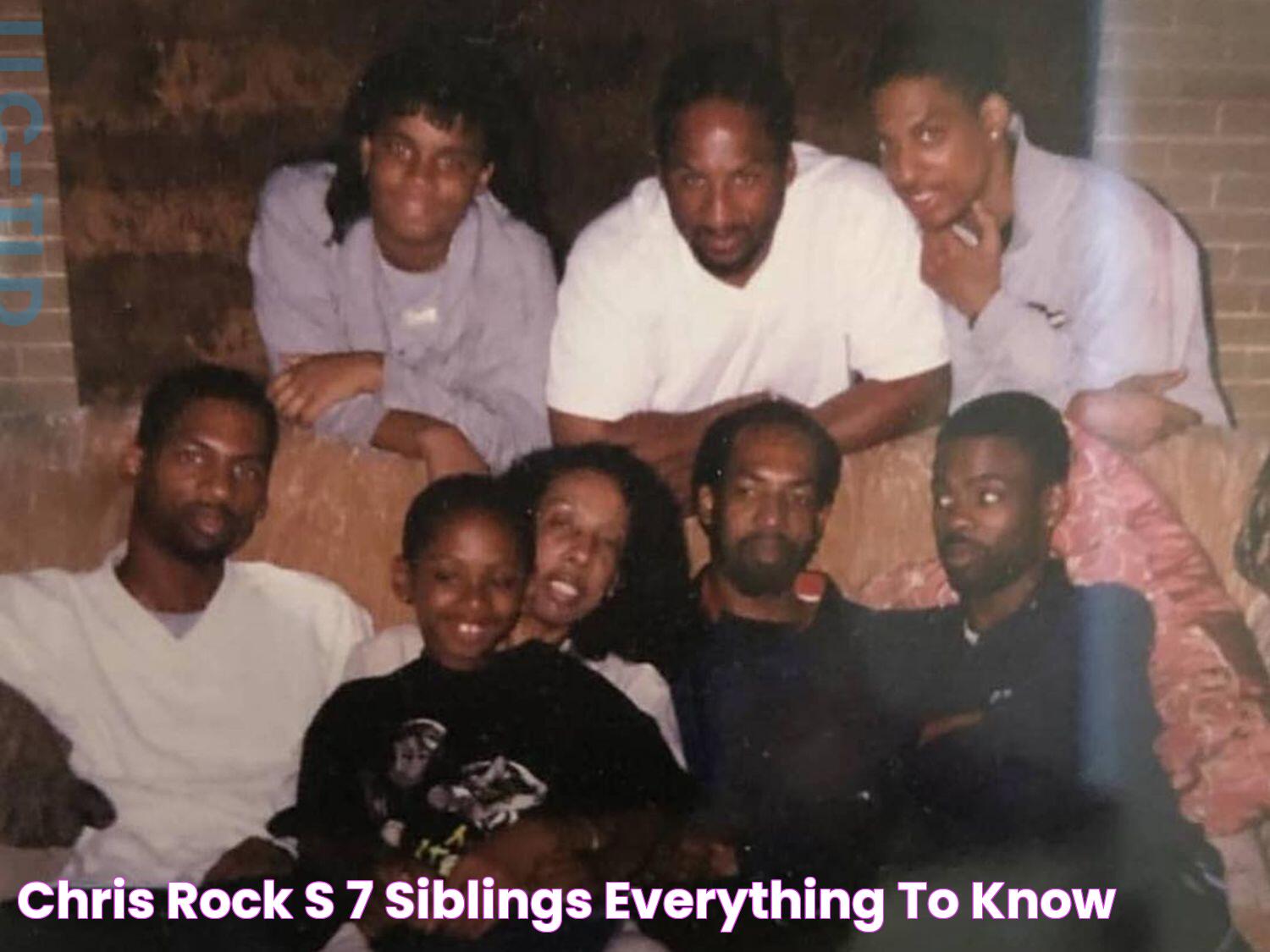 Chris Rock's 7 Siblings Everything to Know