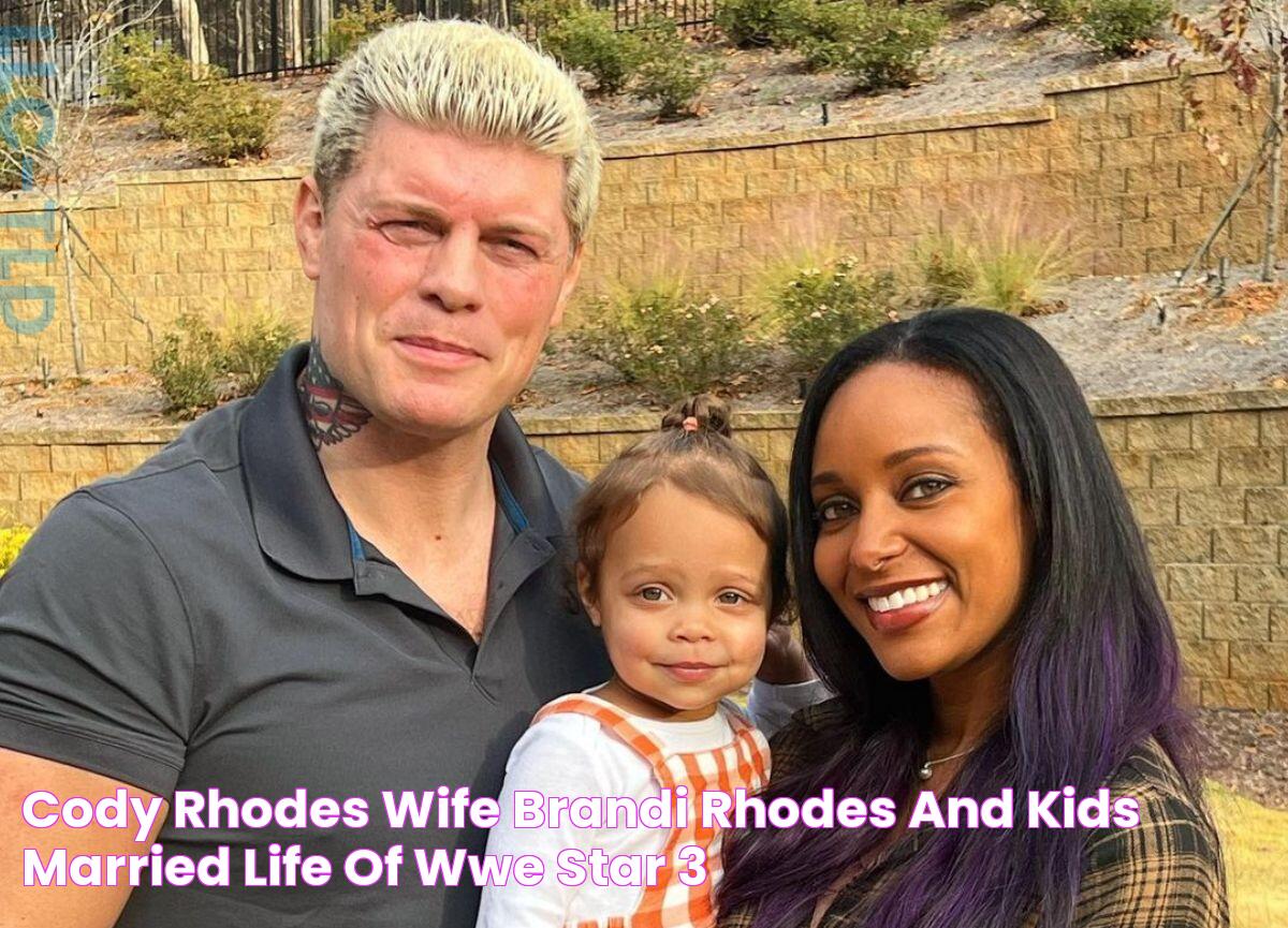 Cody Rhodes Wife Brandi Rhodes And Kids Married Life Of WWE Star