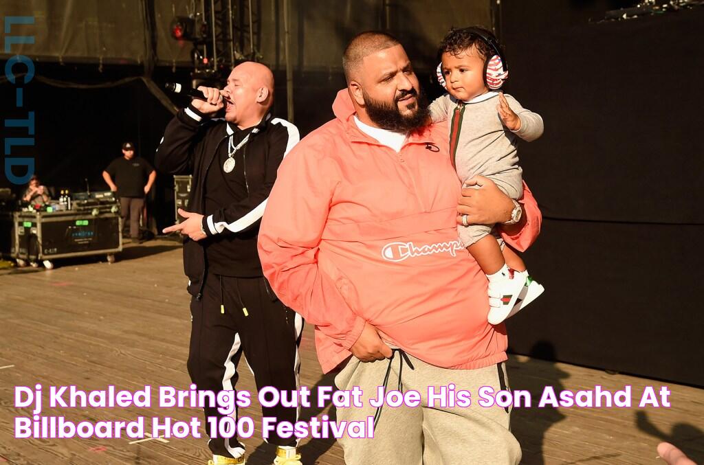 DJ Khaled Brings Out Fat Joe, His Son Asahd at Billboard Hot 100 Festival