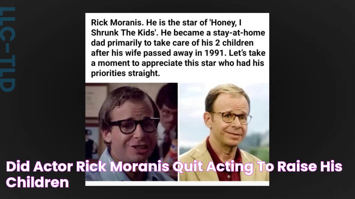 Did Actor Rick Moranis Quit Acting to Raise His Children?