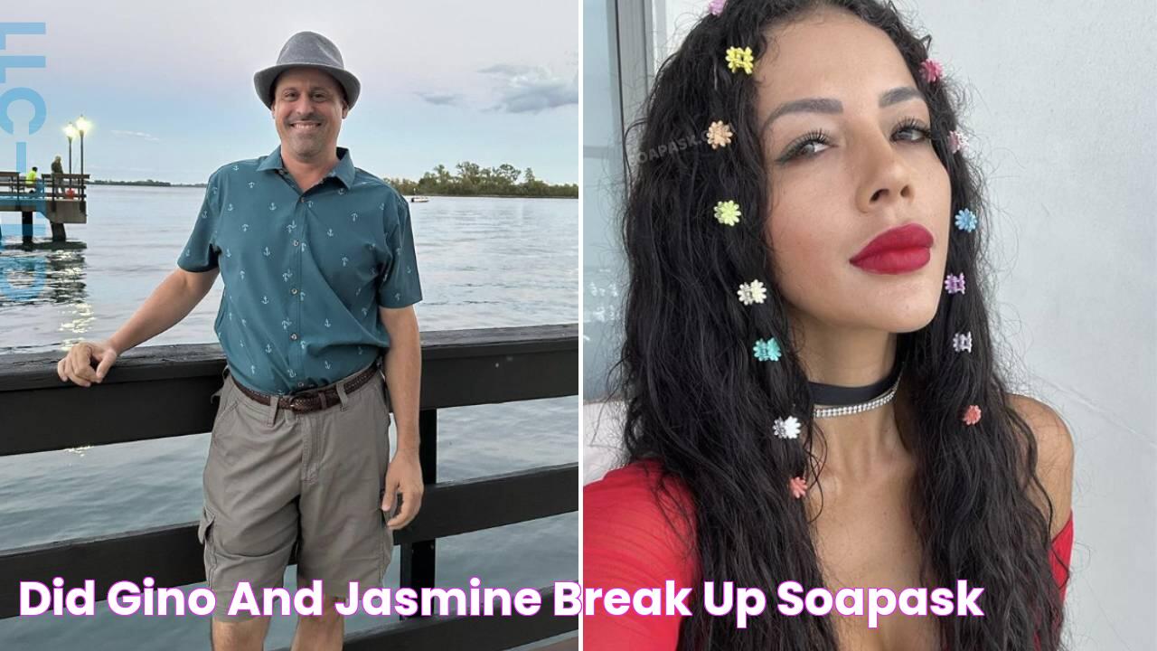 Did Gino and Jasmine Break Up? SoapAsk