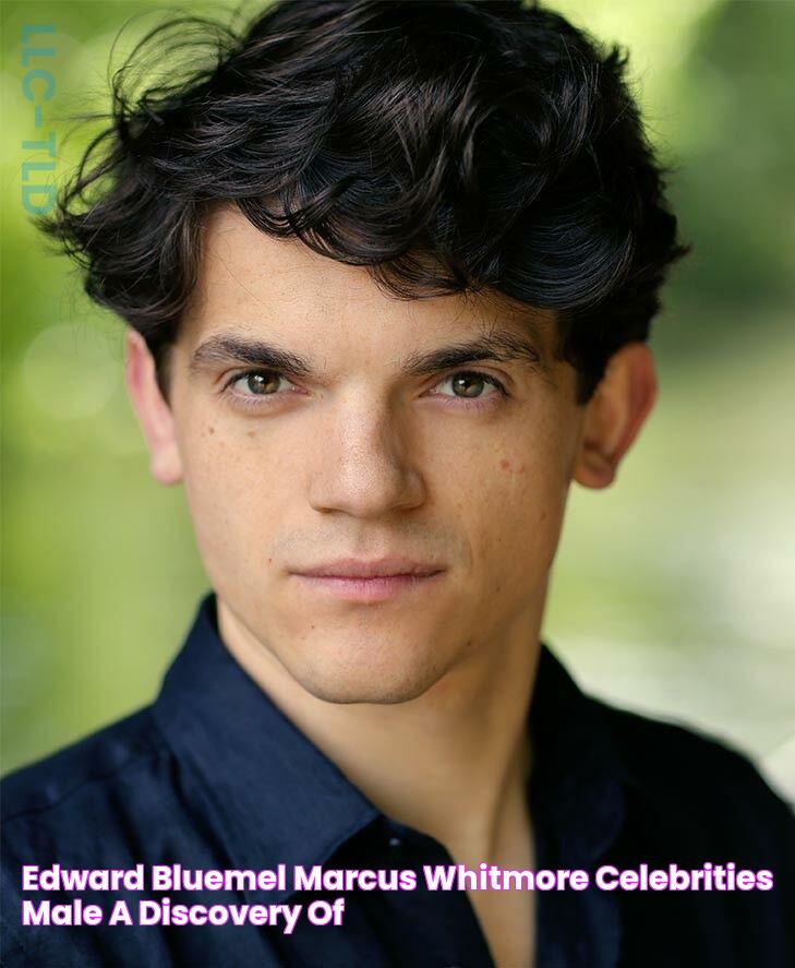 Edward Bluemel Marcus Whitmore Celebrities male, A discovery of