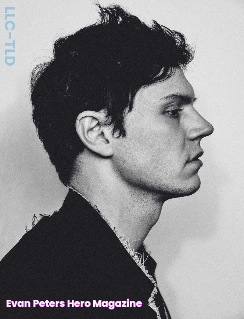 Evan Peters (HERO Magazine)