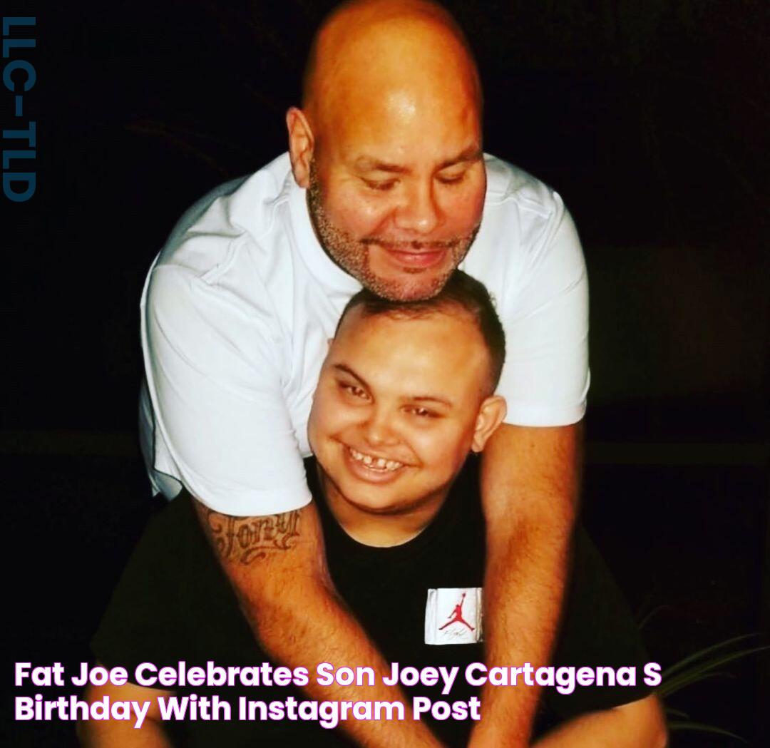 Fat Joe Celebrates Son Joey Cartagena's Birthday with Instagram Post