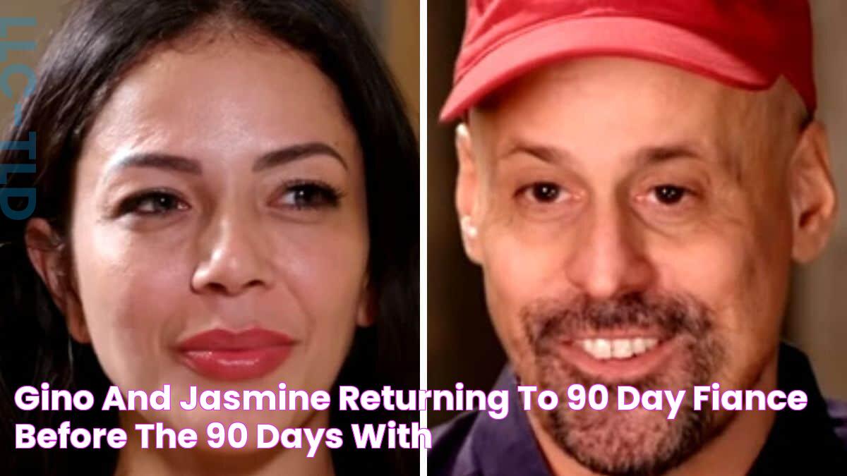 Gino and Jasmine returning to 90 Day Fiance Before the 90 Days with