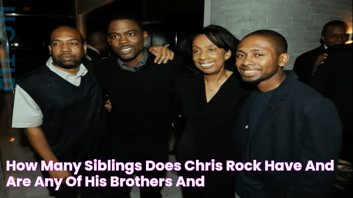 How Many Siblings Does Chris Rock Have and Are Any of His Brothers and