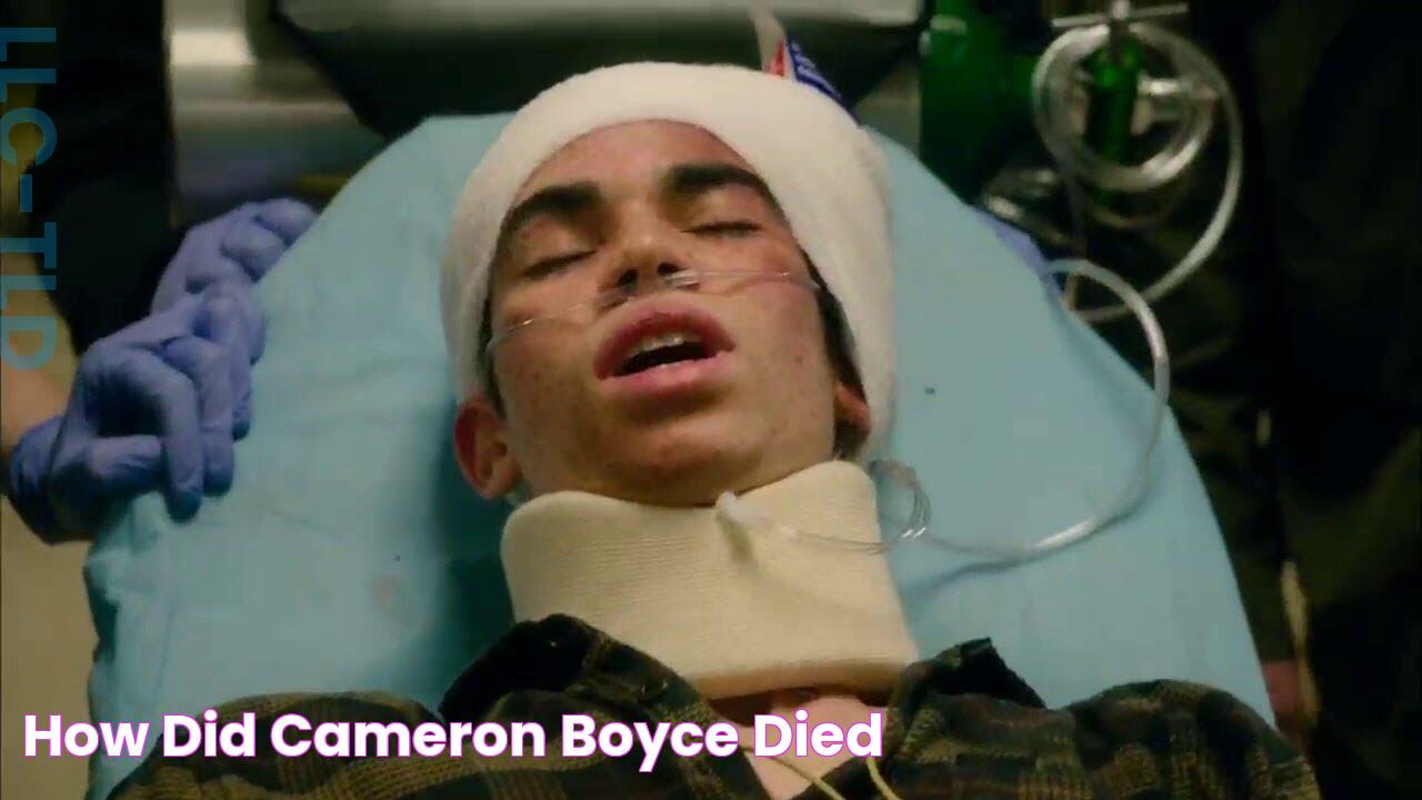 How did Cameron Boyce died?