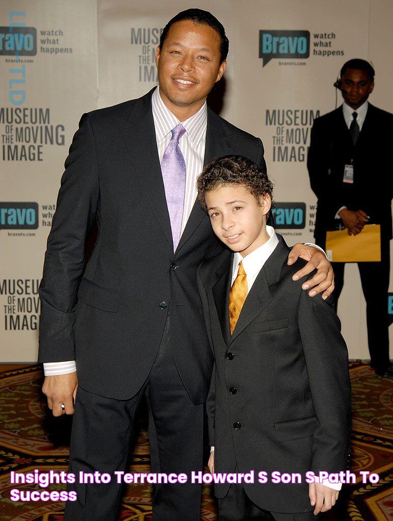 Insights Into Terrance Howard's Son's Path To Success