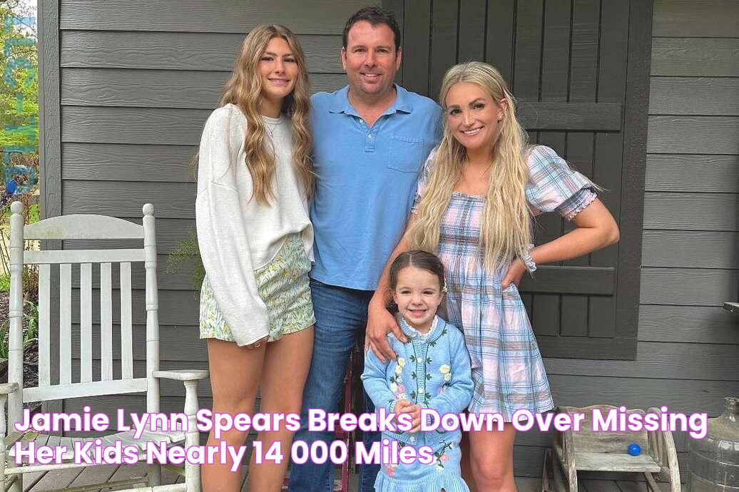 Jamie Lynn Spears Breaks Down over Missing Her Kids Nearly 14,000 Miles