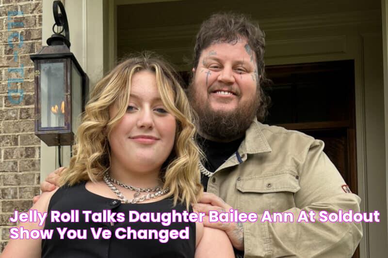 Jelly Roll Talks Daughter Bailee Ann At SoldOut Show “You’ve Changed