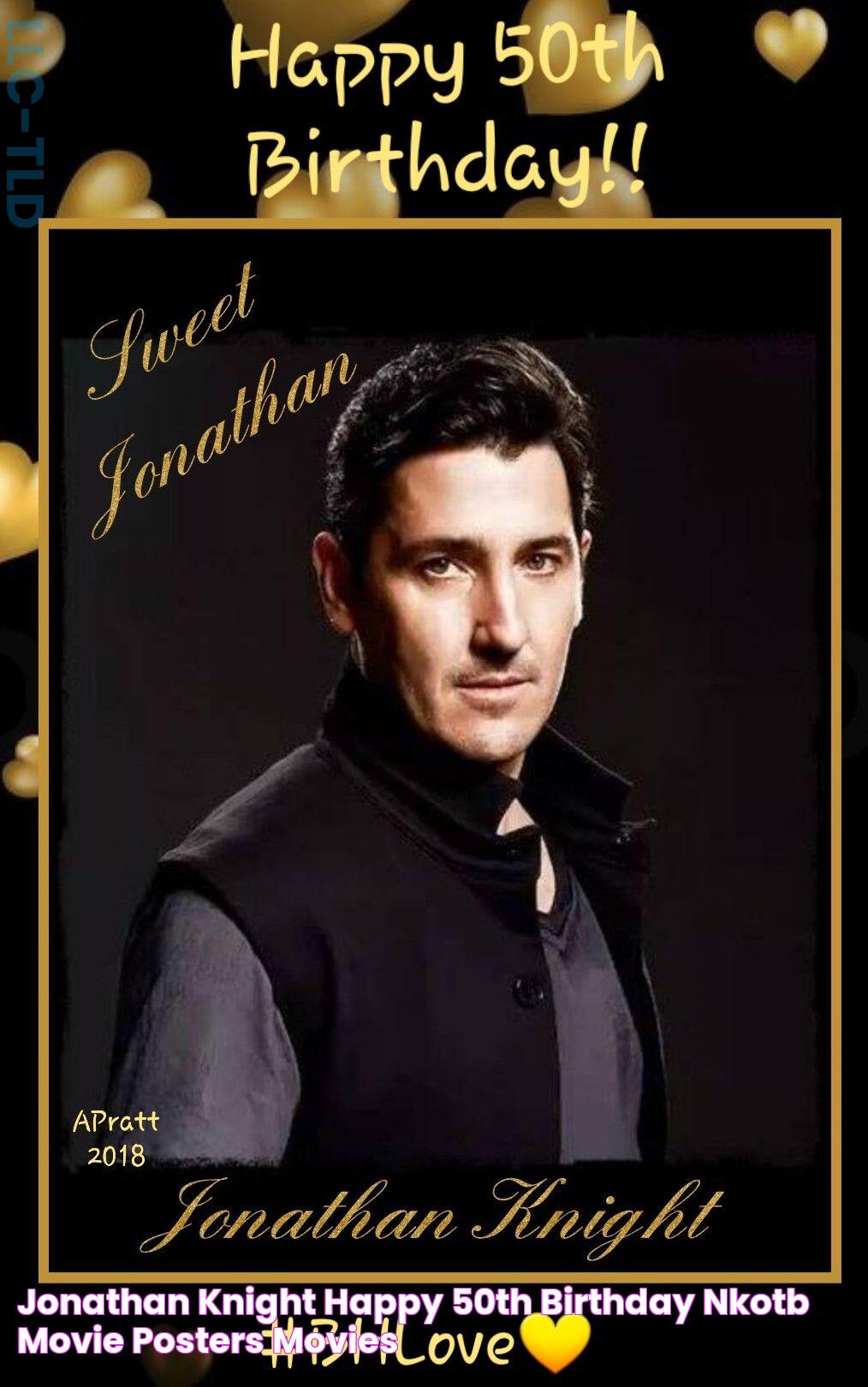 Jonathan Knight, Happy 50th Birthday, Nkotb, Movie Posters, Movies