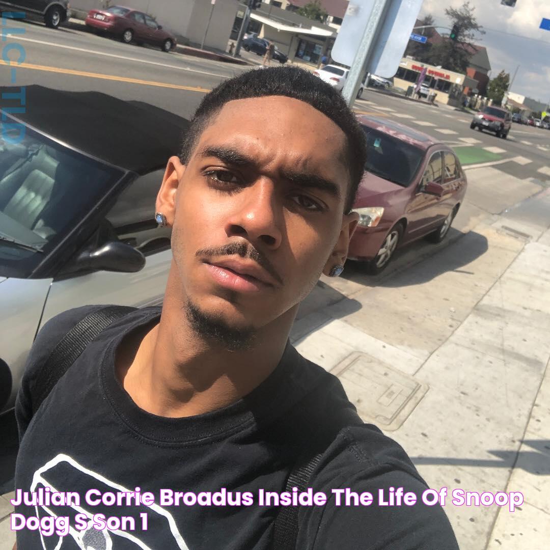 Julian Corrie Broadus Inside The Life Of Snoop Dogg’s Son