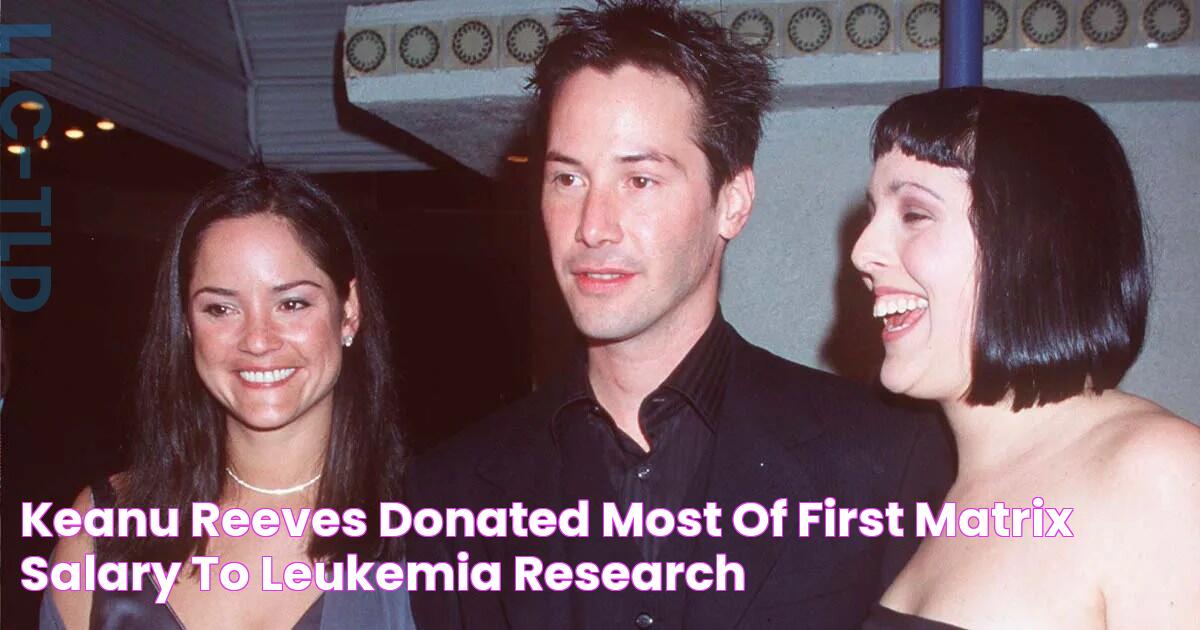 Keanu Reeves Donated Most of First 'Matrix' Salary to Leukemia Research