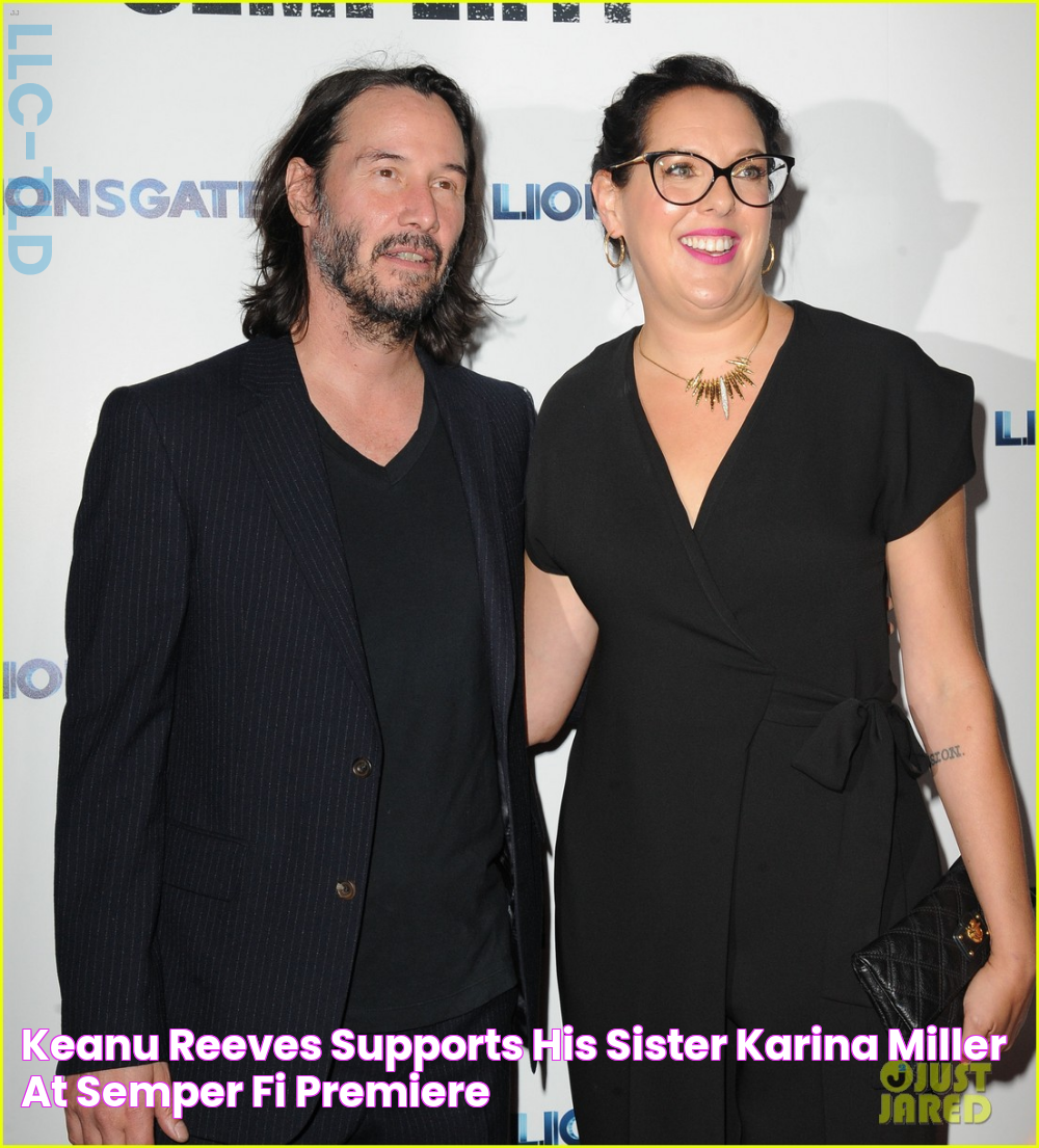 Keanu Reeves Supports His Sister Karina Miller at 'Semper Fi' Premiere