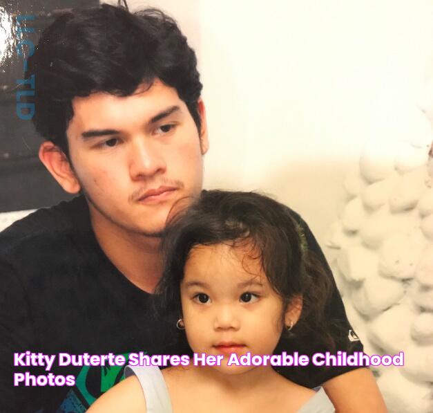 Kitty Duterte Shares Her Adorable Childhood Photos