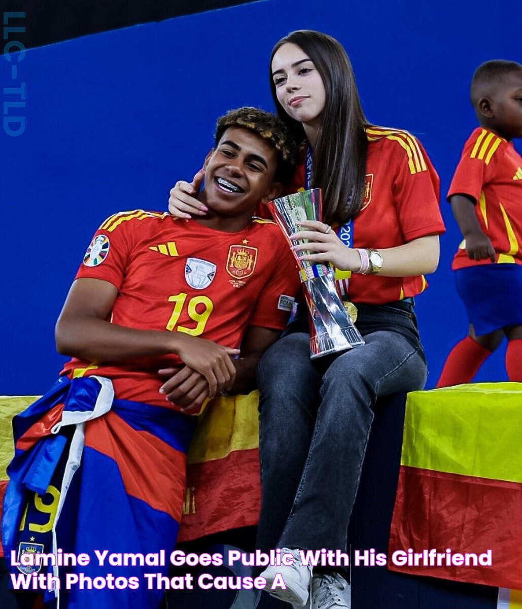 Lamine Yamal goes public with his girlfriend, with photos that cause a