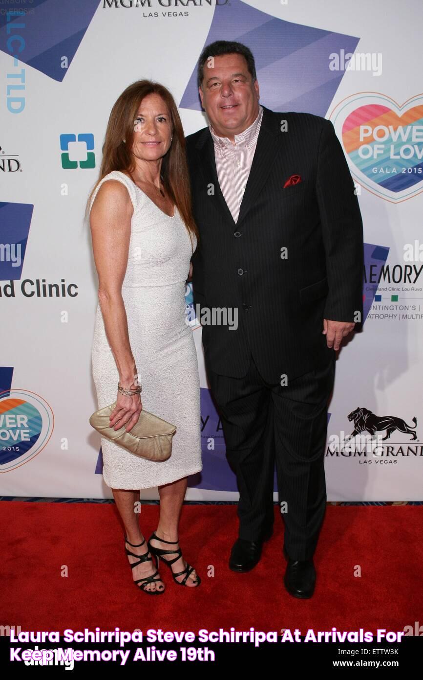 Laura Schirripa, Steve Schirripa at arrivals for Keep Memory Alive 19th