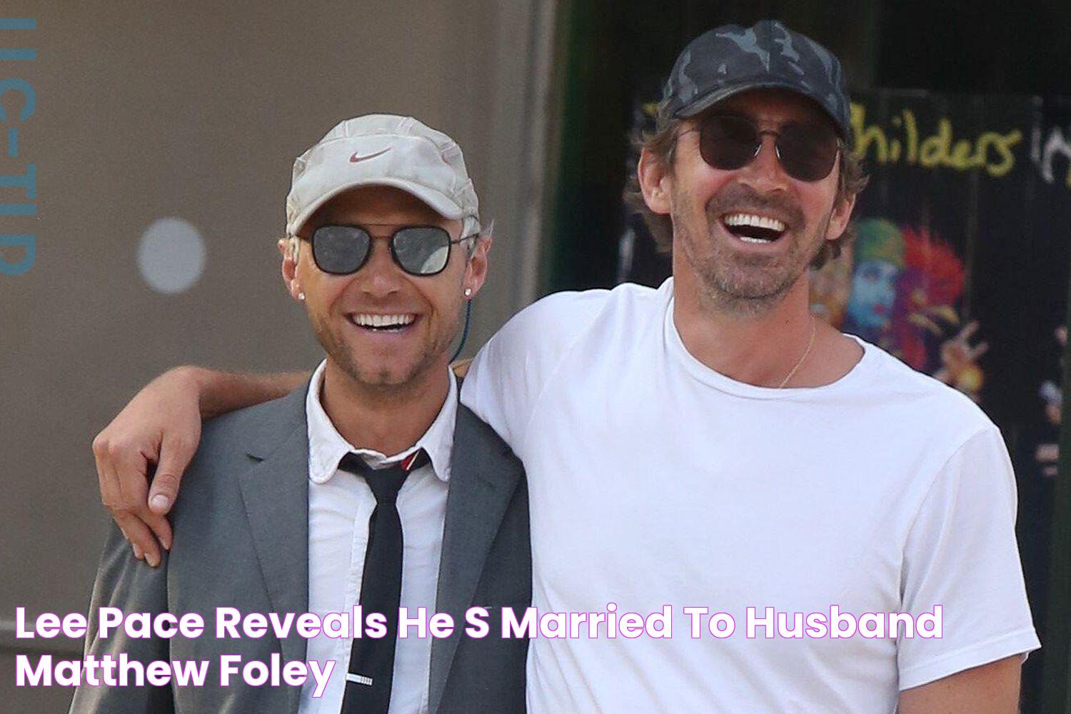 Lee Pace Reveals He's Married to Husband Matthew Foley