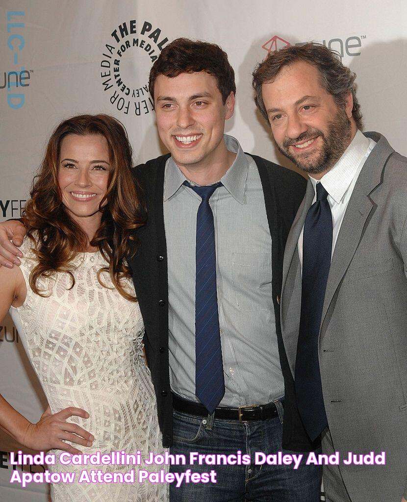 Linda Cardellini, John Francis Daley and Judd Apatow attend PaleyFest