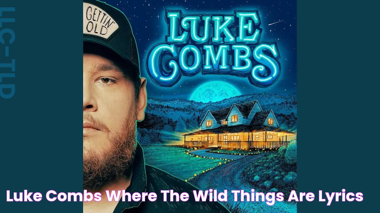 Luke Combs Where the Wild Things Are Lyrics