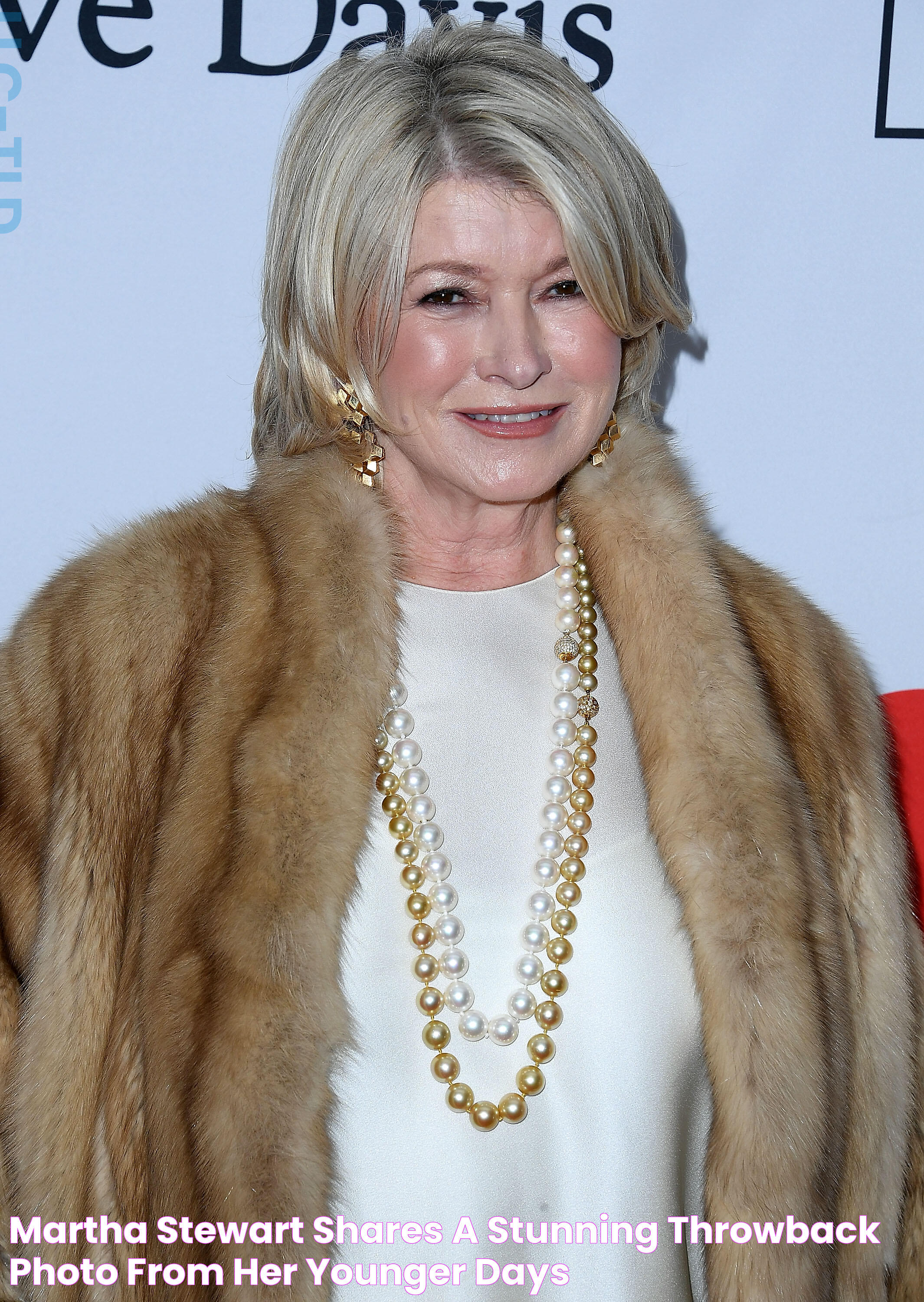 Martha Stewart Shares a Stunning Throwback Photo From Her Younger Days