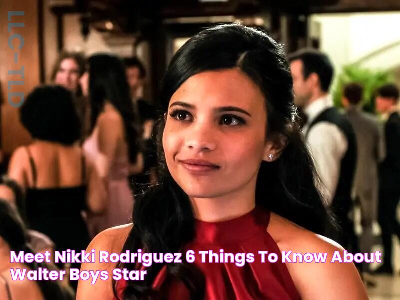 Meet Nikki Rodriguez 6 Things to Know About Walter Boys Star