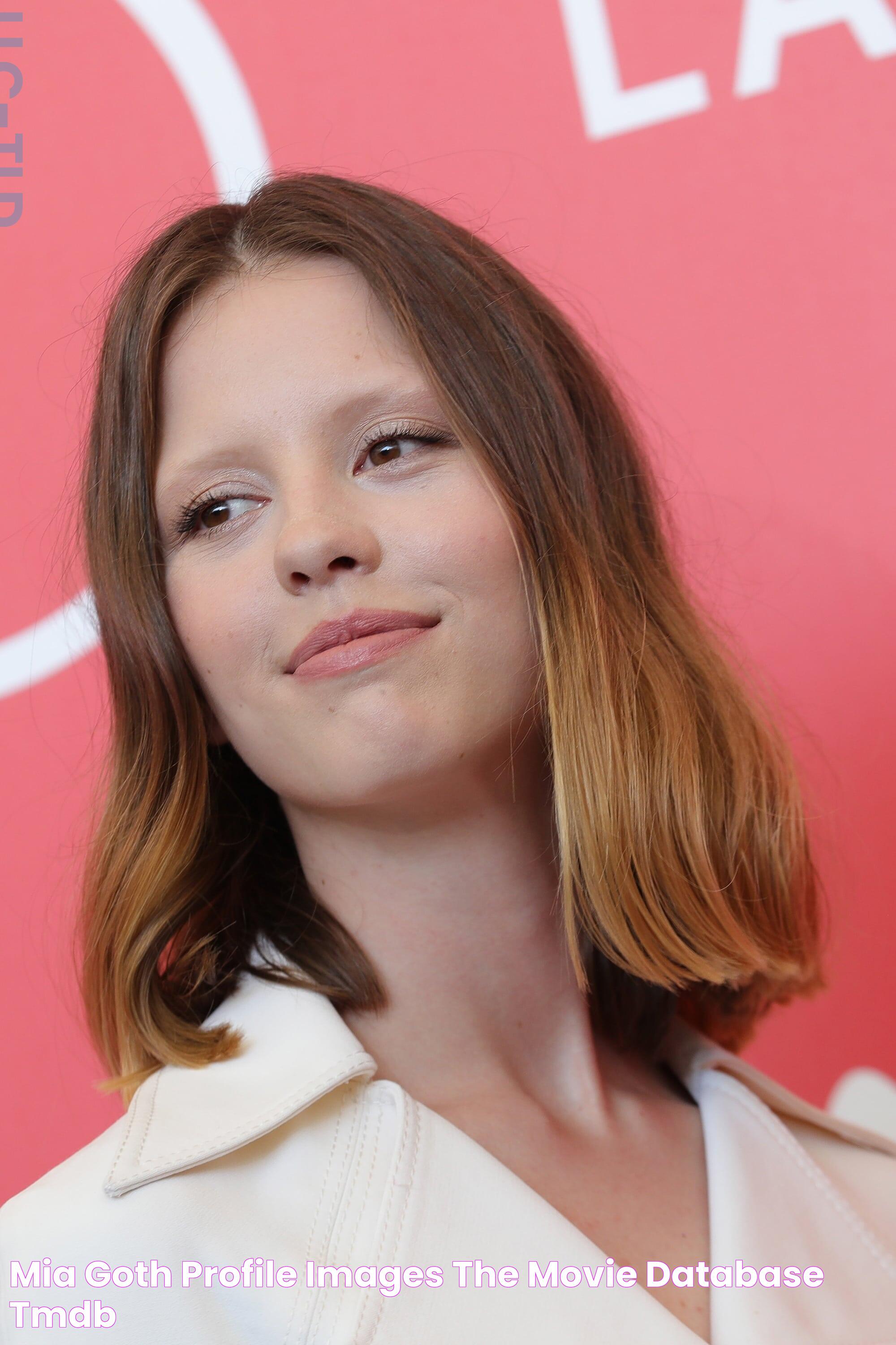 Mia Goth Profile Images — The Movie Database (TMDB)