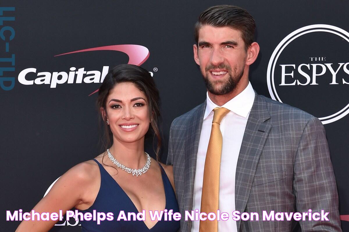 Michael Phelps and wife Nicole son Maverick