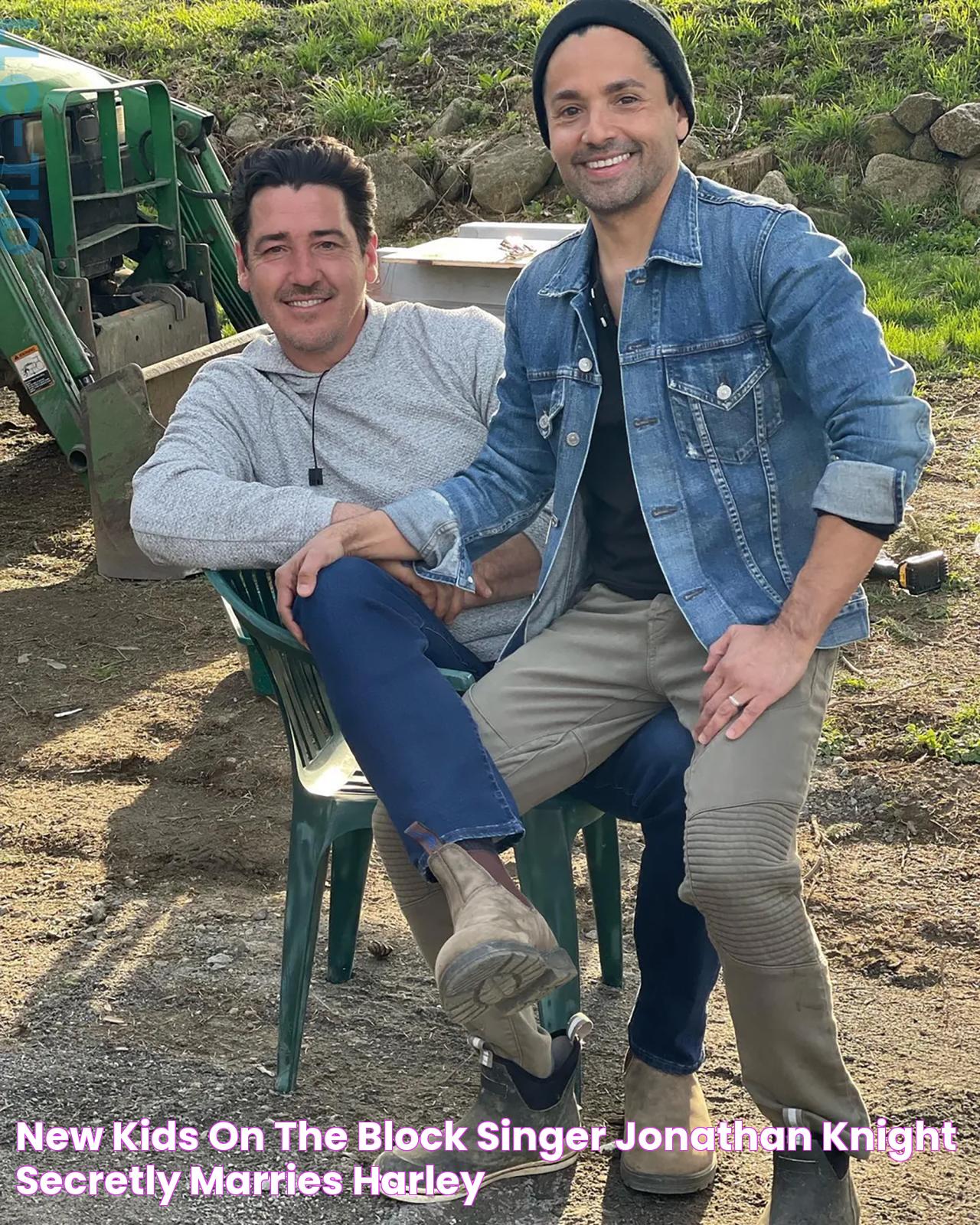 New Kids on the Block Singer Jonathan Knight Secretly Marries Harley