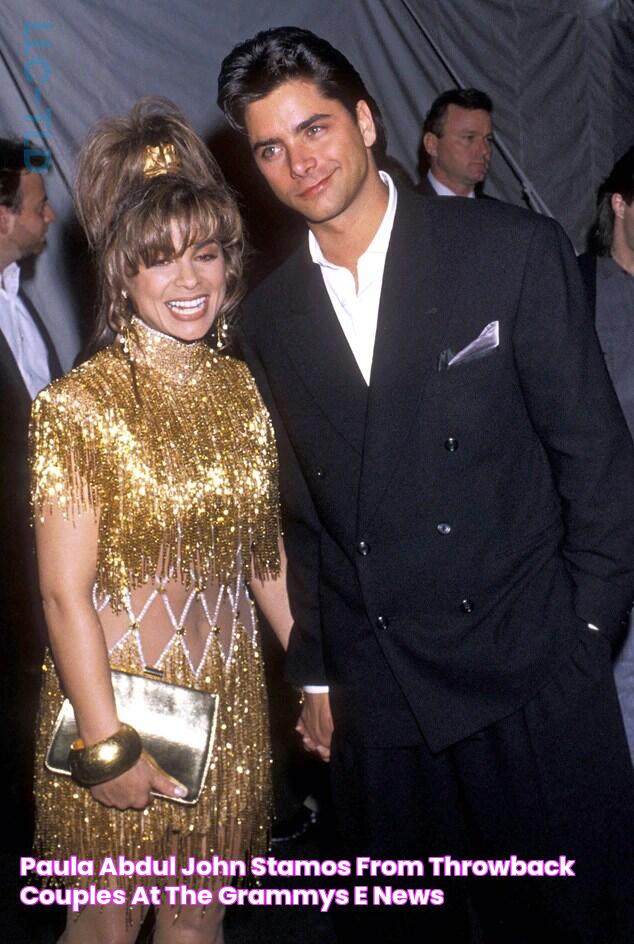 Paula Abdul & John Stamos from Throwback Couples at the Grammys E! News