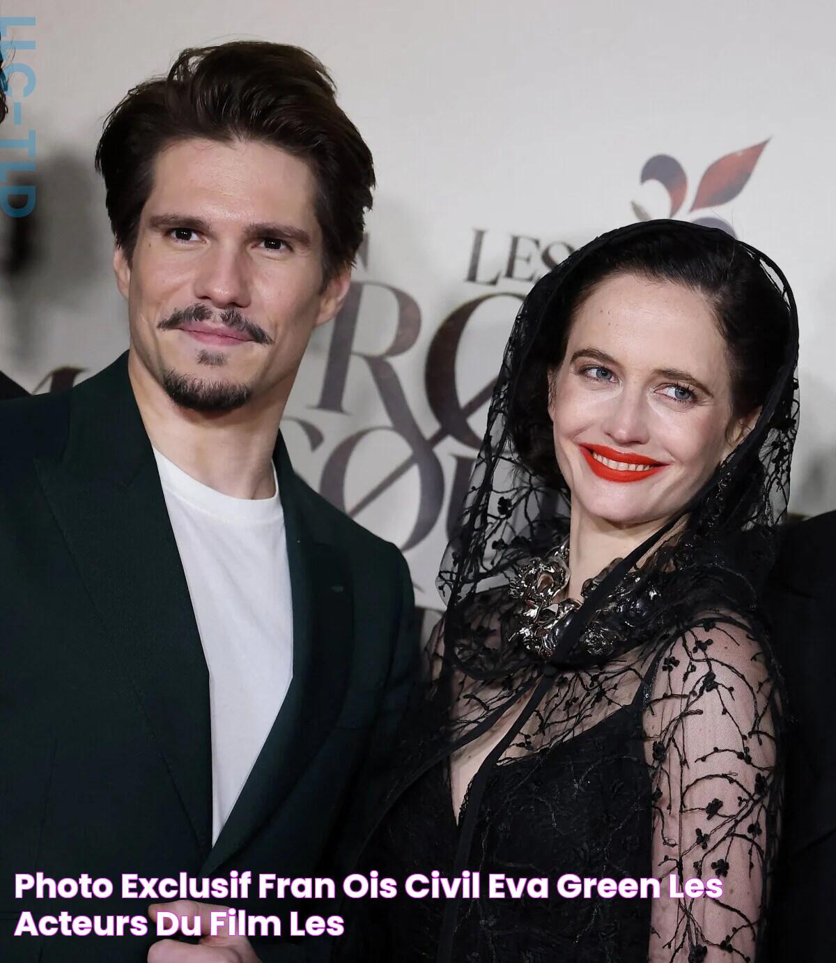 Photo Exclusif François Civil, Eva Green Les acteurs du film "Les