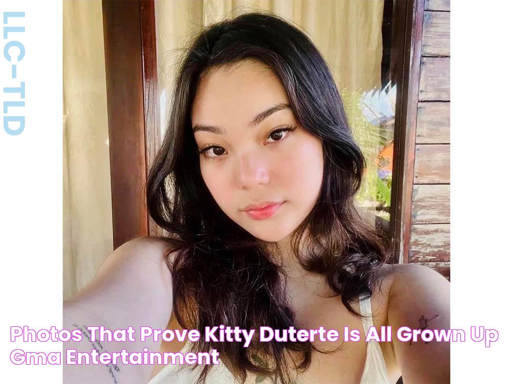 Photos that prove Kitty Duterte is all grown up GMA Entertainment